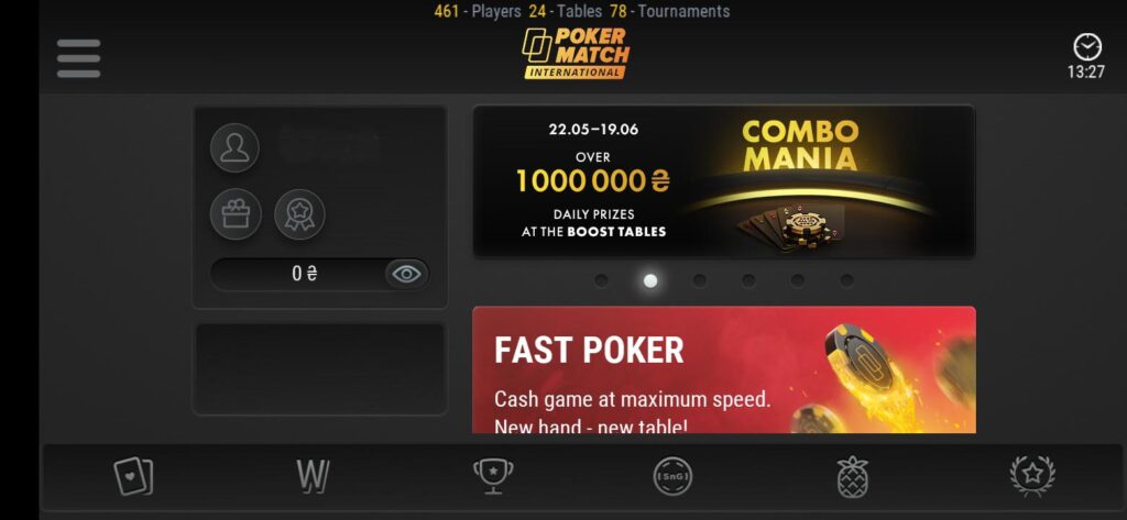PokerBet (PokerMatch) App mobile
