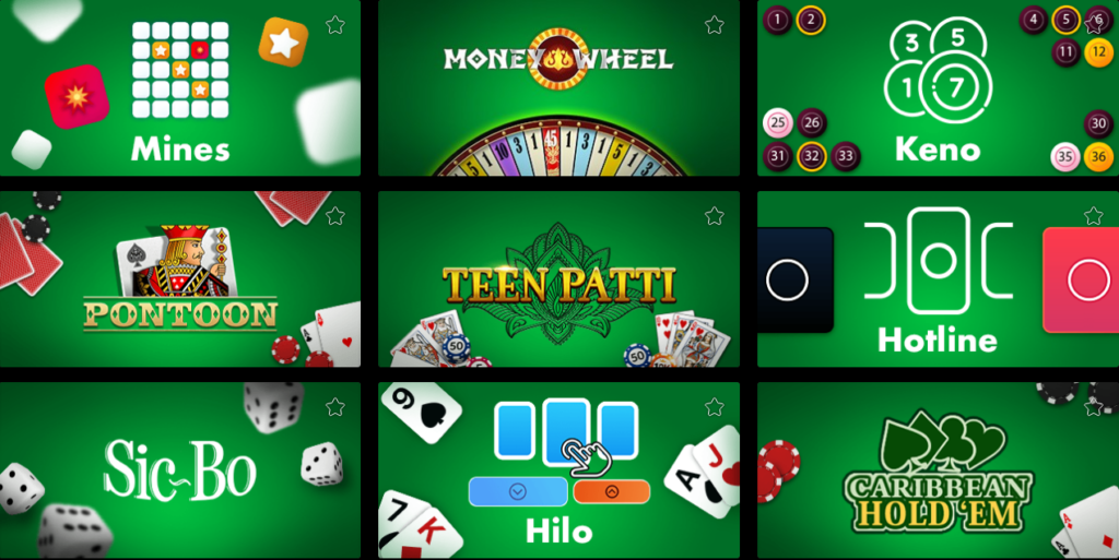 Play Virtual Casino at PokerMatch